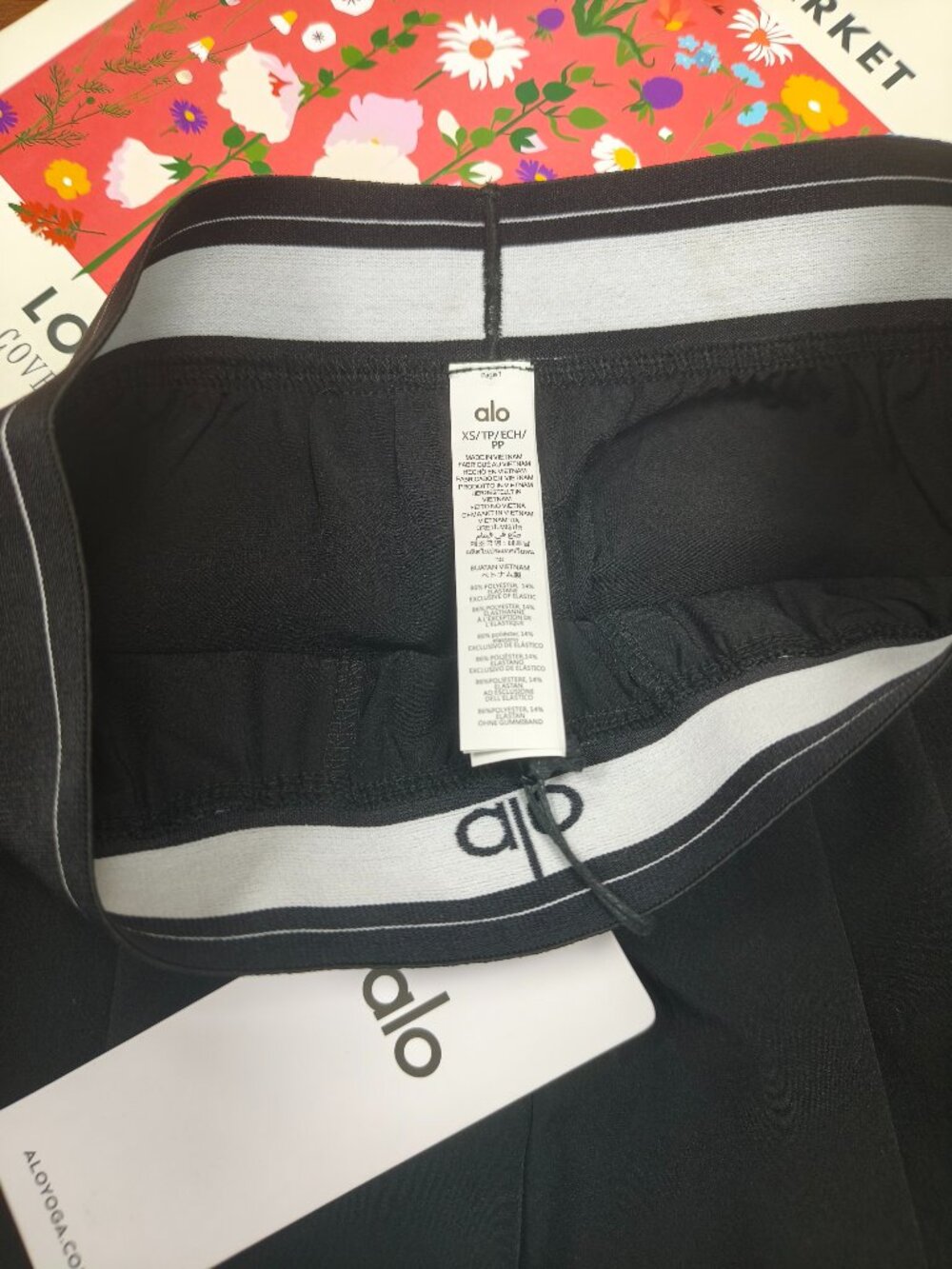 Alo Yoga NWT Suit Up Trouser Black👸🏻Elevated Everyday Pant🛒Regular 30" Inseam - Picture 4 of 7